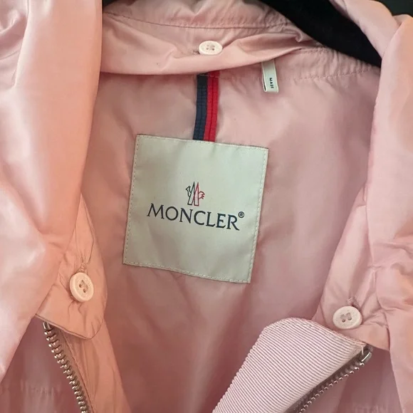 Moncler Loty Logo Trim Rain JacketNever Worn